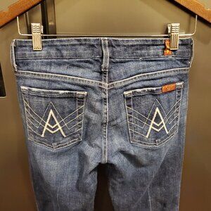 7 For All Mankind A Pocket Jeans (SIZE 25)